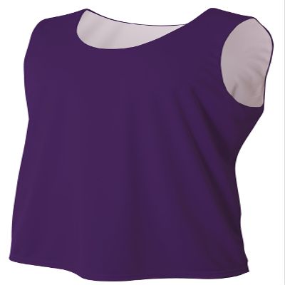 A4 Mens Reversible Jump Jersey, 2XL, Purple/White