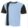 A4 Mens Legend Soccer Jersey, XL, Lt. Blue/Blk view 1