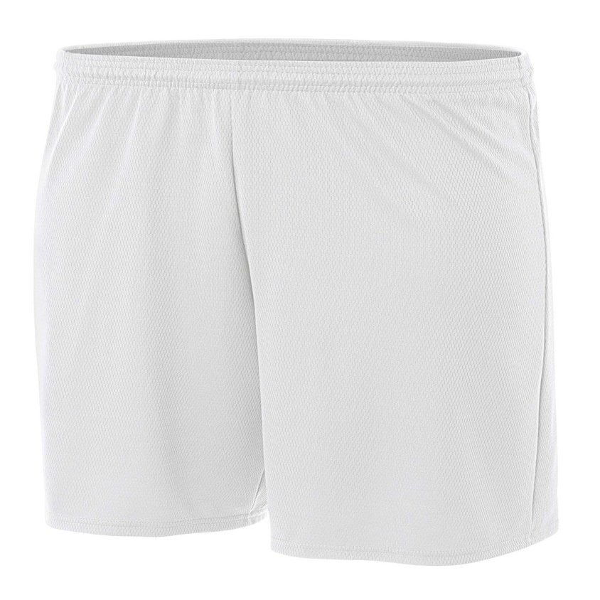 A4 Youth Cooling Performance Power Mesh Practice Short,WHITE,XXS