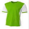A4 Mens Premier Soccer Jersey, Medium, Lime White