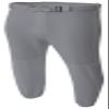 A4 Mens Double Play Baseball Pant, 2XL, Grey view 1