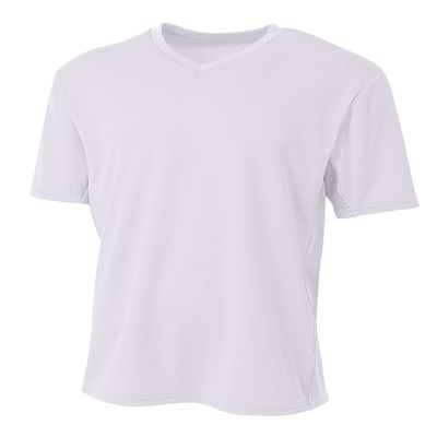 A4 Mens Liga Soccer Jersey, 2XL, White