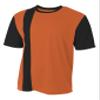 A4 Mens Legend Soccer Jersey, XL, Orange/Black view 1