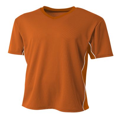 A4 Mens Liga Soccer Jersey, 2XL, Athletic Orange