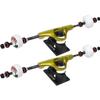 Core Skateboard Package 5.0" Trucks 52mm with White Wheels + Components (Gold Hanger/Black Base) view 2