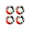 Core Skateboard Package 5.0" Trucks 52mm with White Wheels + Components (Metallic Red Hanger/White Base) view 4