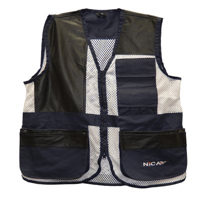 NICA Design6 Shooting Vest- Navy- Left Hand (Medium)
