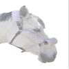ECP Equine Comfort Products Merino Sheepskin Halter Fleece Set for Horses, 100% Natural Wool, Chafe Protection, Breathable Relief & Cushioned Comfort, Machine Washable, 6-Piece Set, White view 1