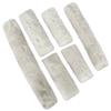 ECP Equine Comfort Products Merino Sheepskin Halter Fleece Set for Horses, 100% Natural Wool, Chafe Protection, Breathable Relief & Cushioned Comfort, Machine Washable, 6-Piece Set, White view 2