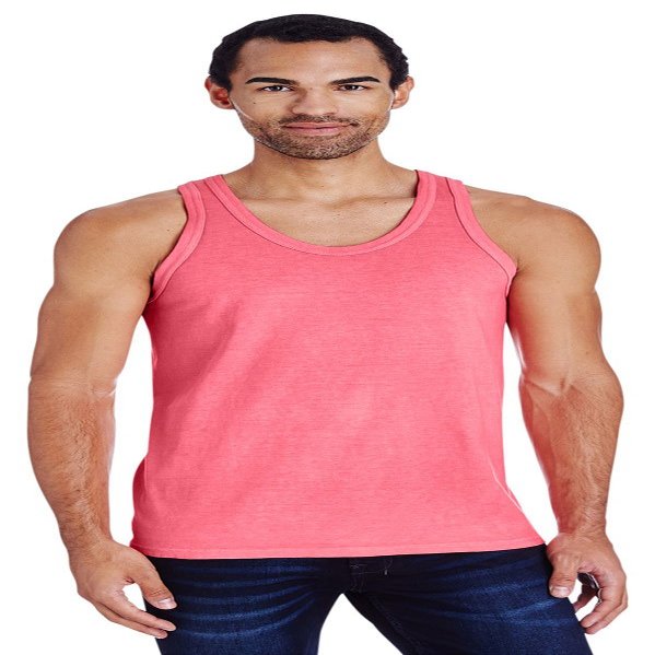 ComfortWash by Hanes. Coral Craze. M. GDH300. 00738994334459