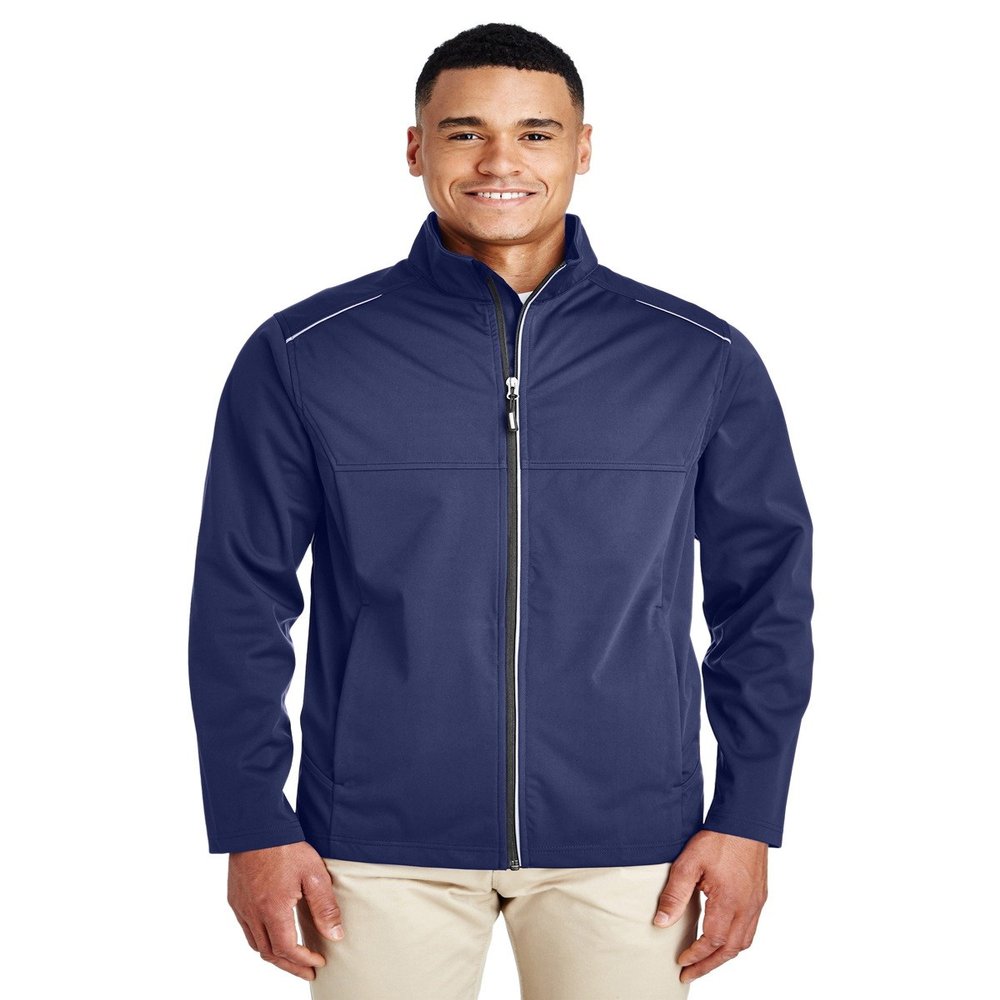 Ash City - Core 365 Men's Techno Lite Three-Layer Knit Tech-Shell L CLASSIC NAVY