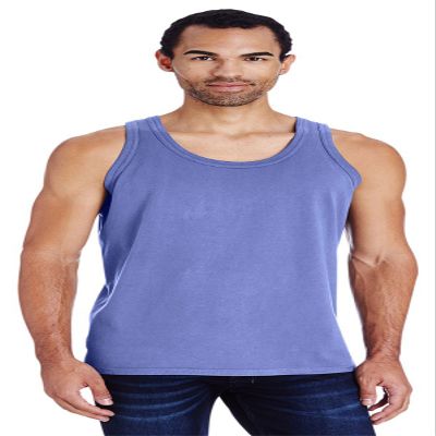 Unisex 5.5 oz., 100% Ringspun Cotton Garment-Dyed Tank 3XL DEEP FORTE