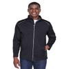 Ash City - Core 365 Men's Techno Lite Three-Layer Knit Tech-Shell 2XL BLACK view 1