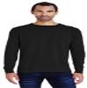 Unisex 5.5 oz., 100% Ringspun Cotton Garment-Dyed Long-Sleeve T-Shirt XL BLACK view 1