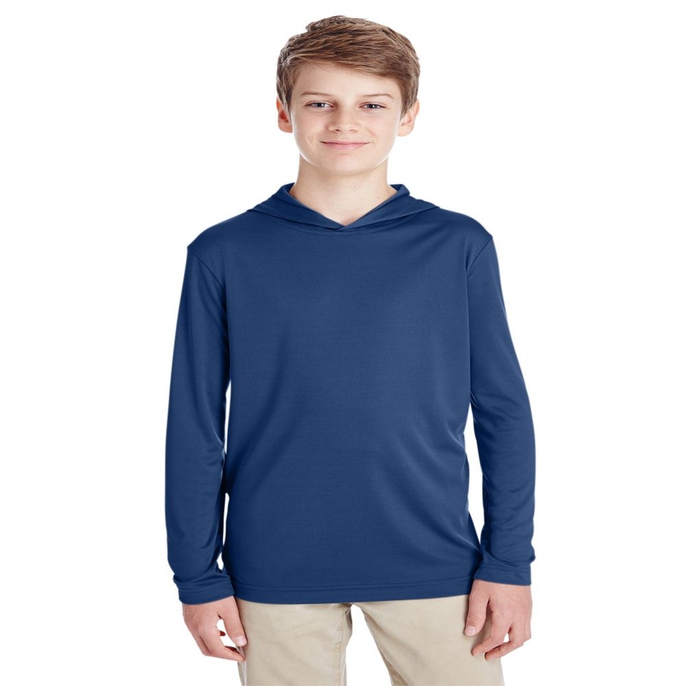 Team 365 Youth Zone Performance Hoodie M SPORT DARK NAVY