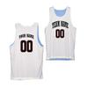 Custom Basketball Jersey - Front and Back (Maroon, XXXX-Large - 1 Side Only) view 2