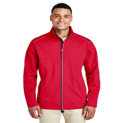 Ash City - Core 365 Men's Techno Lite Three-Layer Knit Tech-Shell M CLASSIC RED