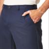 PGA TOUR Men's Flat Front Golf Pant with Expandable Waistband, Black Iris, 42W x 32L view 3