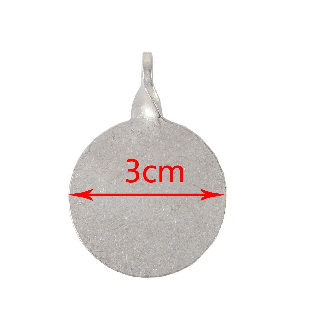 10 Pcs/Set Durable 3cm Diameter Tactical Hunting Shooting Target Stainless Steel Bullseye for Slingshot Catapult
