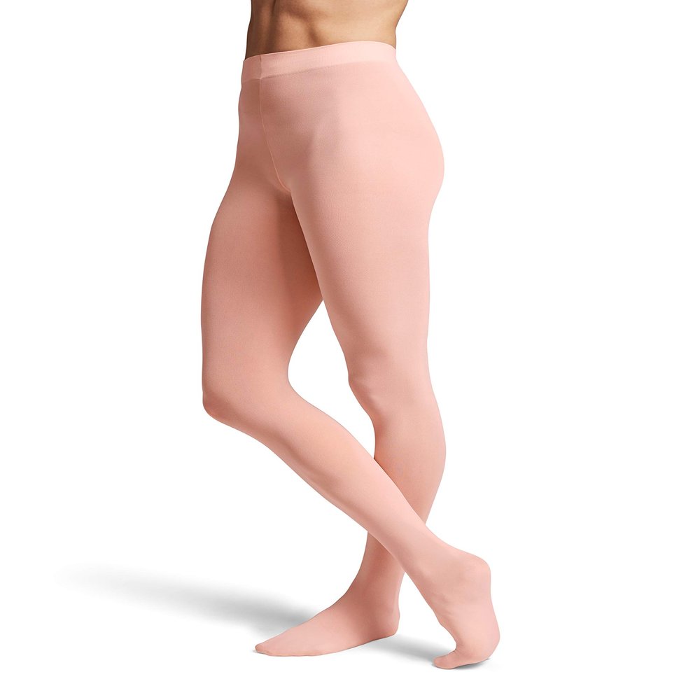 Bloch Dance Women's Contour Soft Footed Tights, Ballet Pink, Large/X-Large