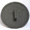 SA International Copper Antique Finish Round Design Steel Shield for Battle Great Armor Fencing Shield Mediveal Costume view 2