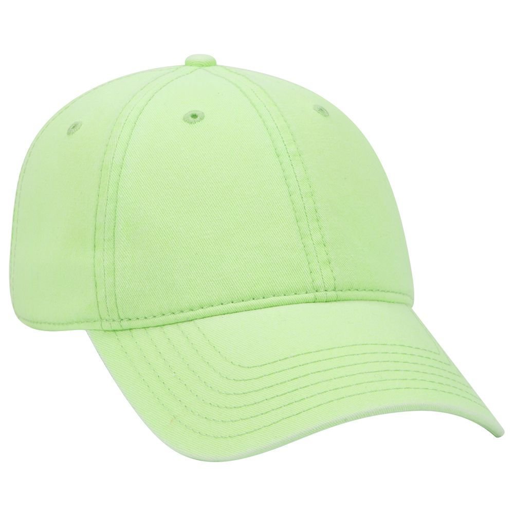 OTTO 6 Panel Low Profile Garment Washed Superior Cotton Twill - N. Green