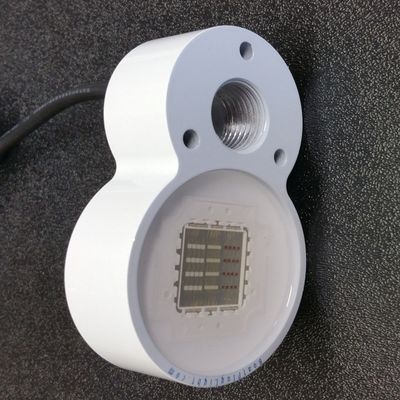 BoatPlugLight.com Titan Underwater Boat Drain Flange transom LED Light (White)