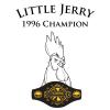 UGP Campus Apparel Little Jerry - Funny Chicken Rooster Champion TV Show T Shirt - 2X-Large - White view 2