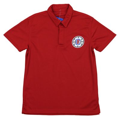 Outerstuff NBA Boy's Youth Performance Polo, Los Angeles Clippers Large (14-16)