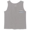 0084. American Flag Thin Blue Line Police Lives Matter Support Patriotic NY Sheriff Men's Tank Top (Light Gray Small) view 2