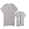0084. American Flag Thin Blue Line Police Lives Matter Support Patriotic NY Sheriff for Men T Shirt (Light Gray Large) view 1