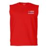 0084. American Flag Thin Blue Line Police Lives Matter Support Patriotic NY Sheriff Men's Muscle Tank Sleeveles t Shirt (Red Small) view 2