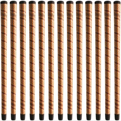 13 Piece Winn 7DTWR-CP Dri-Tac Wrap Oversize (+1/8") Golf Grip Bundle Contoured Classic Design for Ultimate Comfort and Control