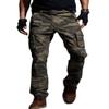 Yollmart Men's Cargo Pants Relaxed Fit Cotton Military Army Style Trousers-yellowcamo-30 view 1