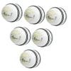 CW Special Test Cricket Ball White Top Grade Leather Cricket Ball Box of 6 Balls for Men, Adult view 2