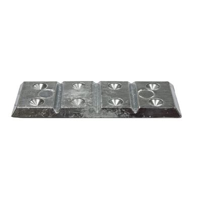 B & S Marine Anodes Hull Plate 4 Part