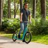 Osprey BMX Scooter | Adult Scooter with Big Wheels, Adjustable Handlebars and Off-Road Calliper Brakes, Blue view 2