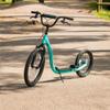 Osprey BMX Scooter | Adult Scooter with Big Wheels, Adjustable Handlebars and Off-Road Calliper Brakes, Blue view 4