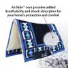 Professional's Choice Comfort-Fit SMX Air Ride Pad: Hourglass | Absorbs Shock & Improves Saddle Fit | Black/Royal Blue view 3