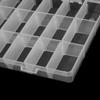 Aexit Plastic 24 Tool Organizers Compartments Electronic Component Jewelry Storage Tool Boxes Box Clear view 3