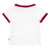 Levi's Little Girls' Batwing T-Shirt, White Ringer, 5 view 2