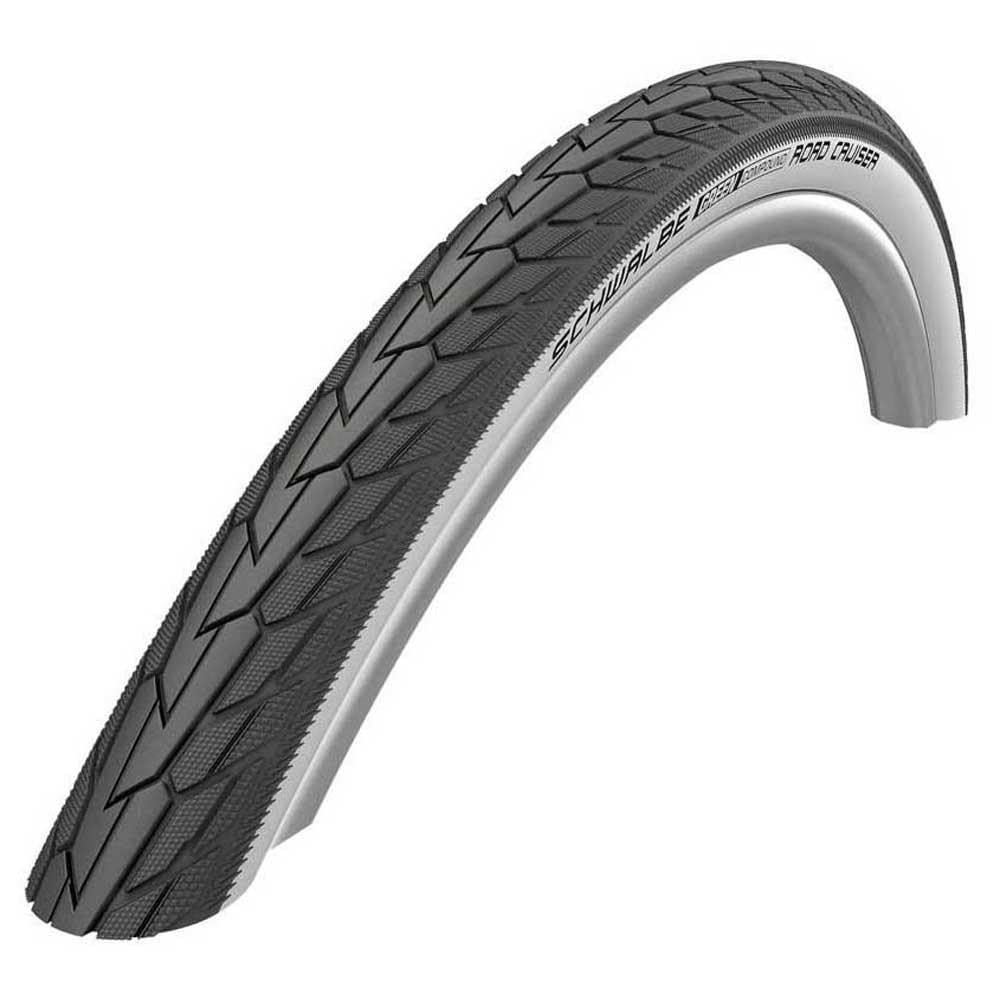 Schwalbe Unisex's Road Cruiser K-Guard, TwinSkin Tyres, B/W, 47-507