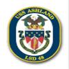 US Navy Ship USS Ashland LSD-48 Decal Sticker 3.8" view 1
