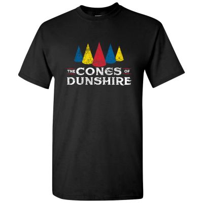 UGP Campus Apparel Cones of Dunshire - Funny Ben Board Game Parody T Shirt - 2X-Large - Black