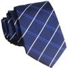 Flairs New York Collection Neck Tie (Midnight Blue/Blue/White [Plaids]) view 1