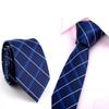 Flairs New York Collection Neck Tie (Midnight Blue/Blue/White [Plaids]) view 2