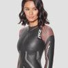 2XU Women's Propel Pro Wetsuit (Black/Melon, XL) view 3