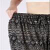 Lannaclothesdesign Women's Elephant Hippie Boho Yoga Harem Pants PJ (L, Grey Small Line Elephant) view 4