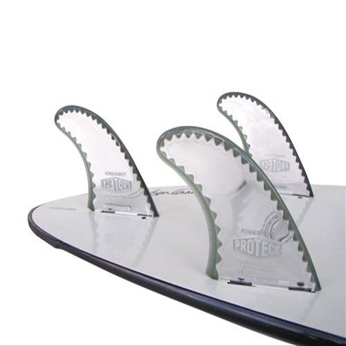SurfCo - Pro Teck 4" Power Flex Fin Grom Thruster Set - FCS (Set of 3 fins)