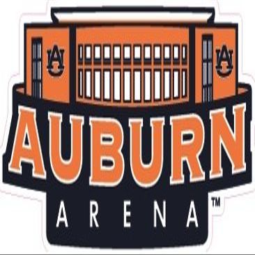 5 Inch Auburn Arena University Tigers AU Logo Removable Wall Decal Sticker Art NCAA Home Room Decor 5 by 2 Inches